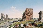 Conrad Wise Chapman Via Appia oil painting reproduction